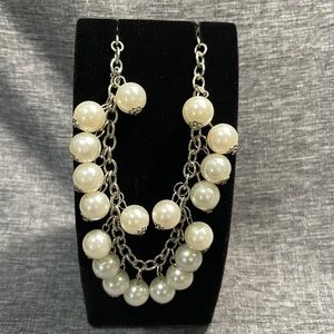 💐- Vintage faux Pearl choker!